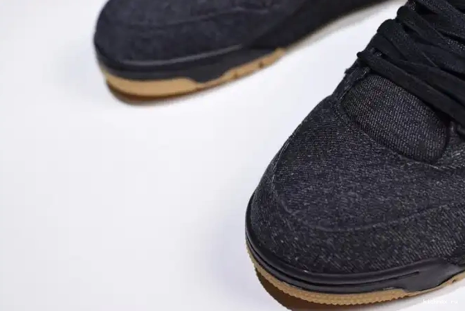 Cheap MAX 'black' x AO2571-001 Jordan 4 Levi's Air 0521